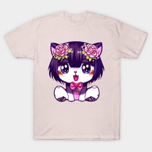 Cute kawaii kitten T-Shirt